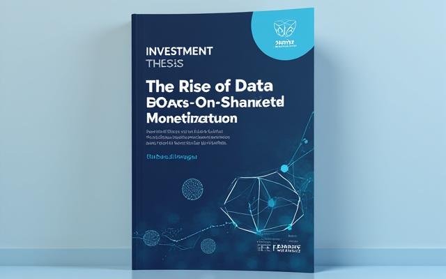 Report cover for 'Investment Thesis: The Rise of Data DAOs and On-Chain Data Monetization'.