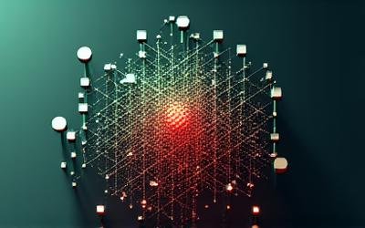 Dynamic correlation matrix showing relationships between digital assets